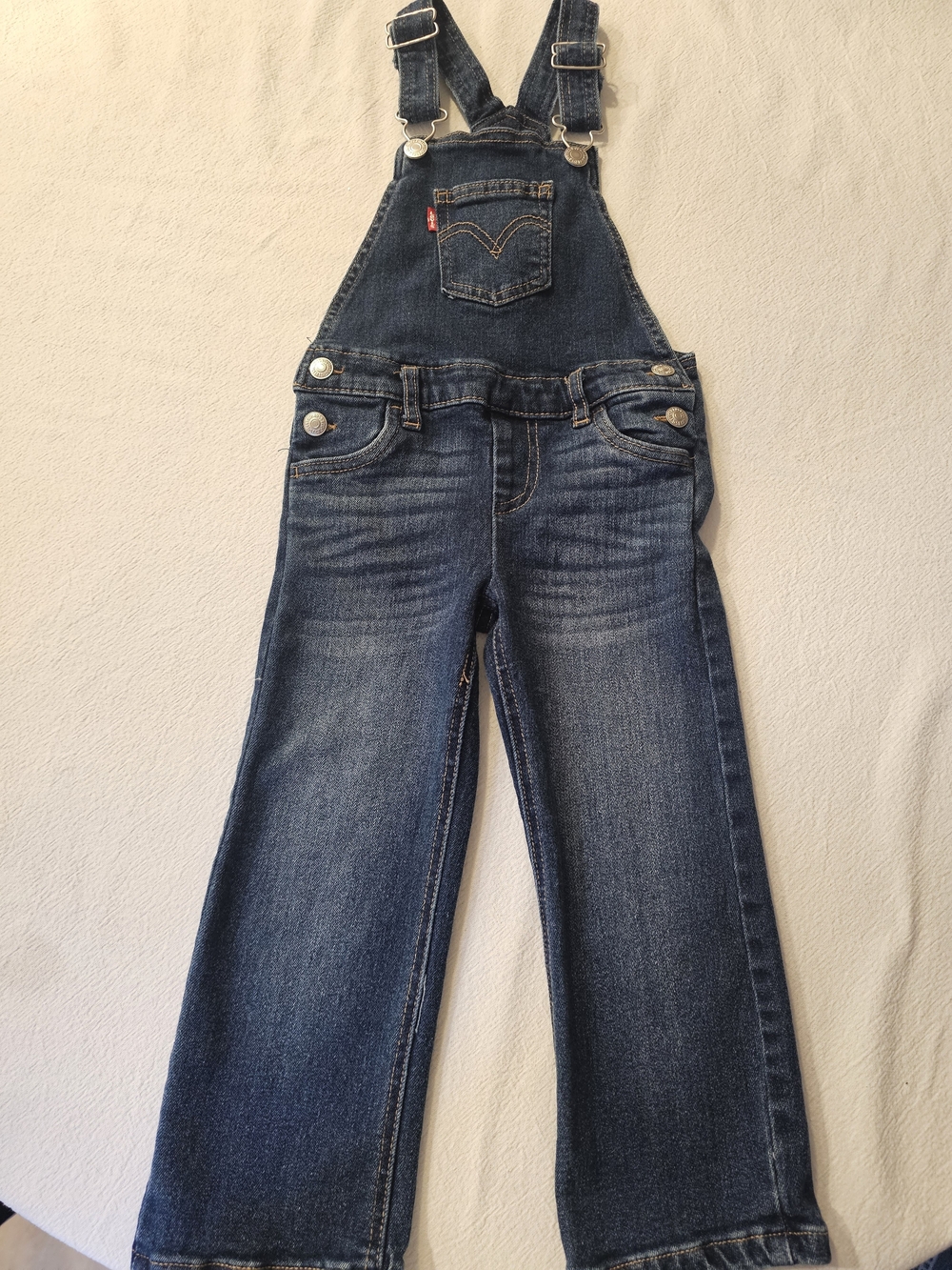 Vintage-Style Levi's Kids Denim Overalls – Size 4 Regular 3-4 years Gorpcore